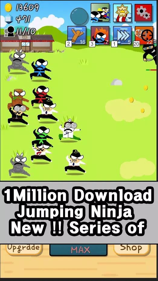 Ninja Growth - Brand new clicker game Mod應用截圖第2張