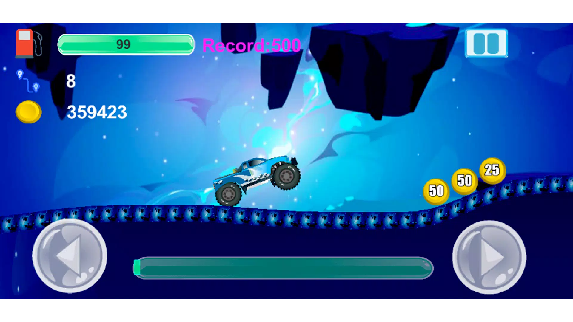 Hill Climb Car Race Adventure 스크린샷 1