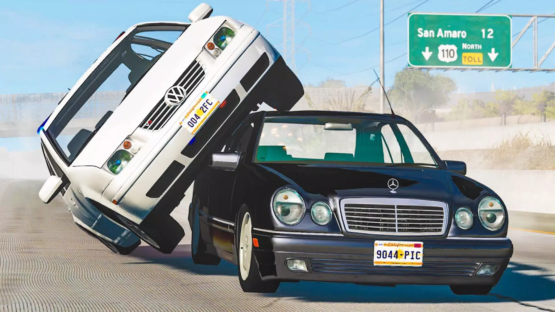 Realistic Car Crash Simulator Captura de tela 2