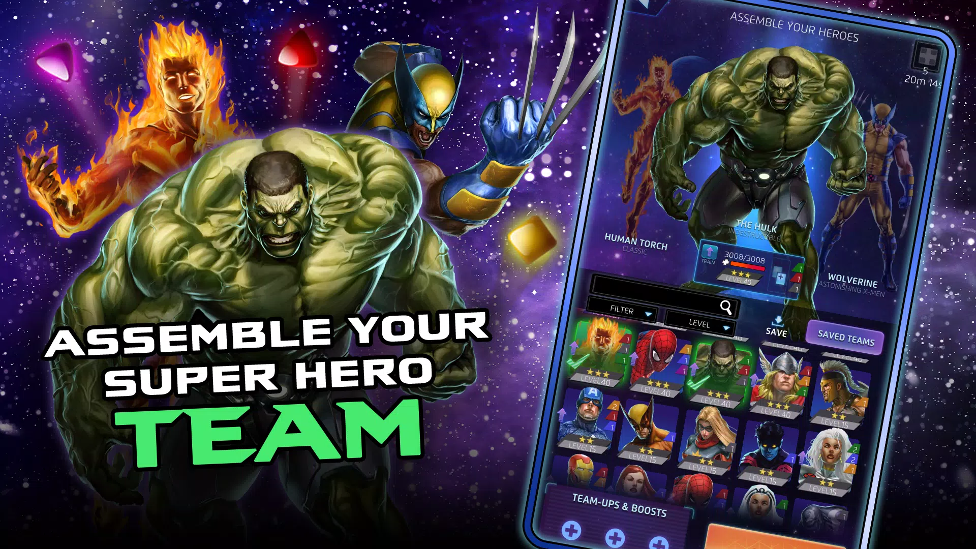 MARVEL Puzzle Quest Helden-RPG Screenshot 3