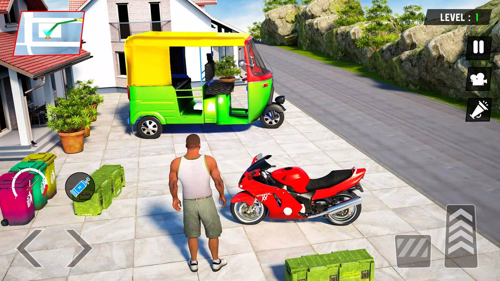 Tuk Tuk Rickshaw - Auto Game Screenshot 4