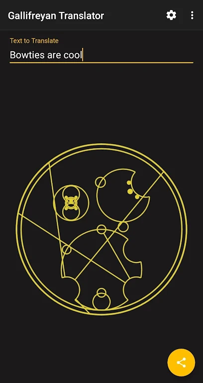 Gallifreyan Translator Capture d'écran 2