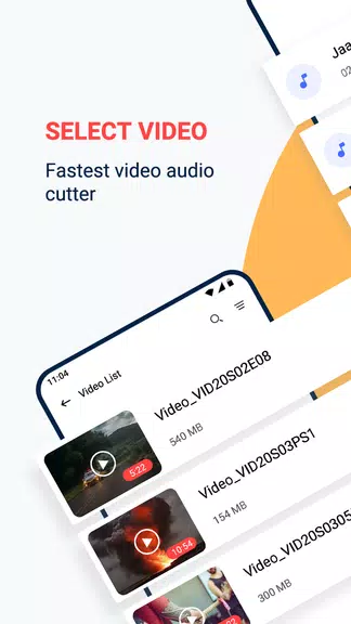 Video Cutter, Cropper, Audio C Ảnh chụp màn hình 2