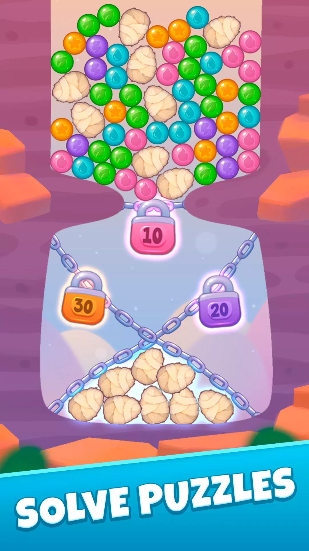 Pop Blast - Match Ball Puzzle Schermafbeelding 2