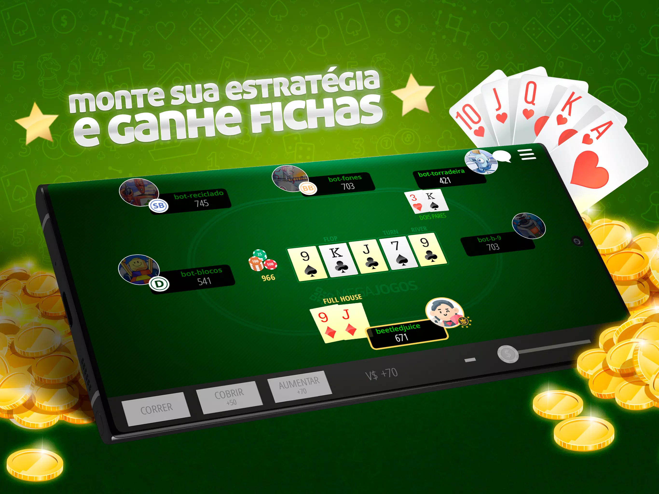 Poker Texas Hold’em Online Captura de pantalla 4