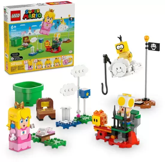 LEGO Super Mario Adventures con juguete de princesa de durazno interactiva