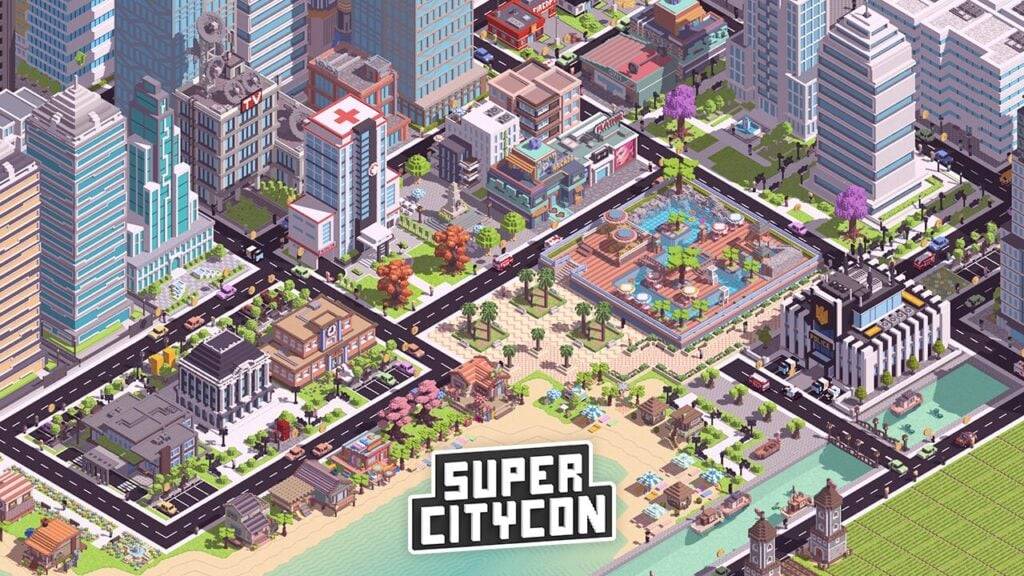 “ Super CityCon：无尽的创造融合了Town -Eccaper和Minecraft”
