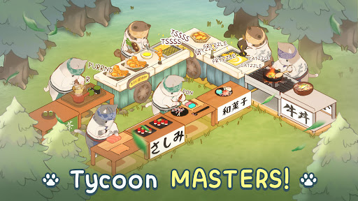 Cat Garden Food Party Tycoon স্ক্রিনশট 3