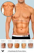 Man Fit Body Photo Editor: Abs Zrzut ekranu 2