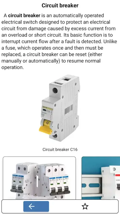 Electricians' Handbook: Manual Screenshot 2