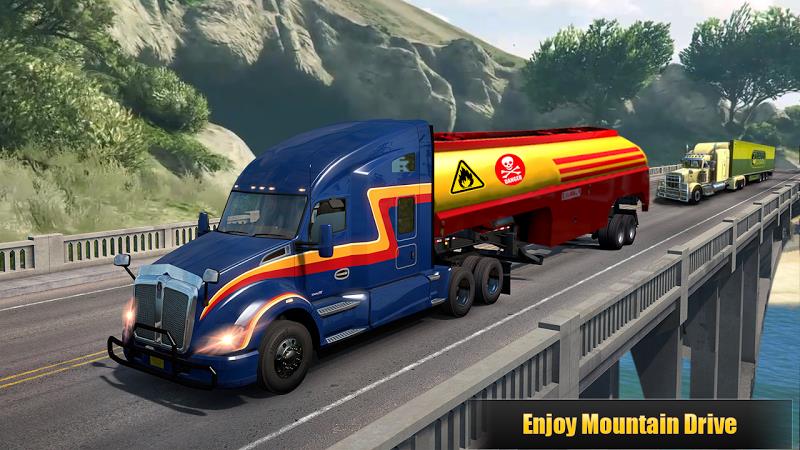 Truck Sim :Modern Tanker Truck Screenshot 4