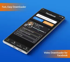 FBDown - Video Downloader for Facebook, Save Story スクリーンショット 1