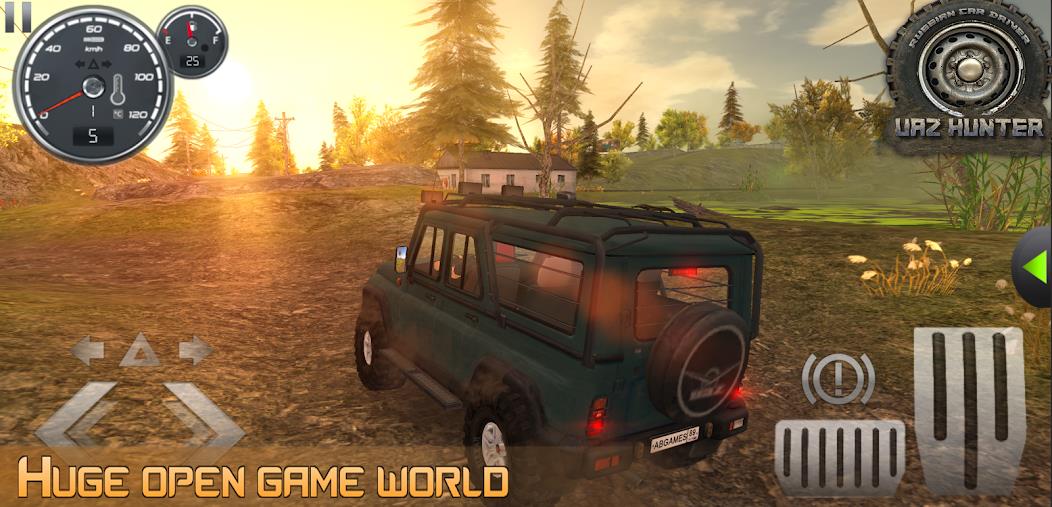 Russian Car Driver UAZ HUNTER Mod Schermafbeelding 1