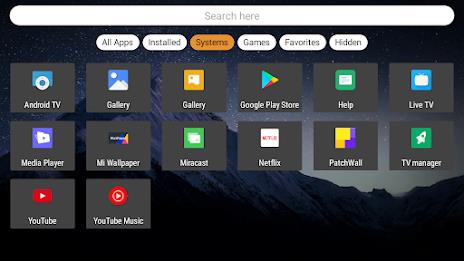 Smart Tv Launcher Captura de pantalla 3