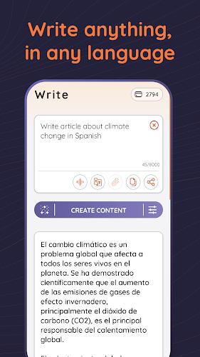 AI Chat & AI Writer - Genie Capture d'écran 4