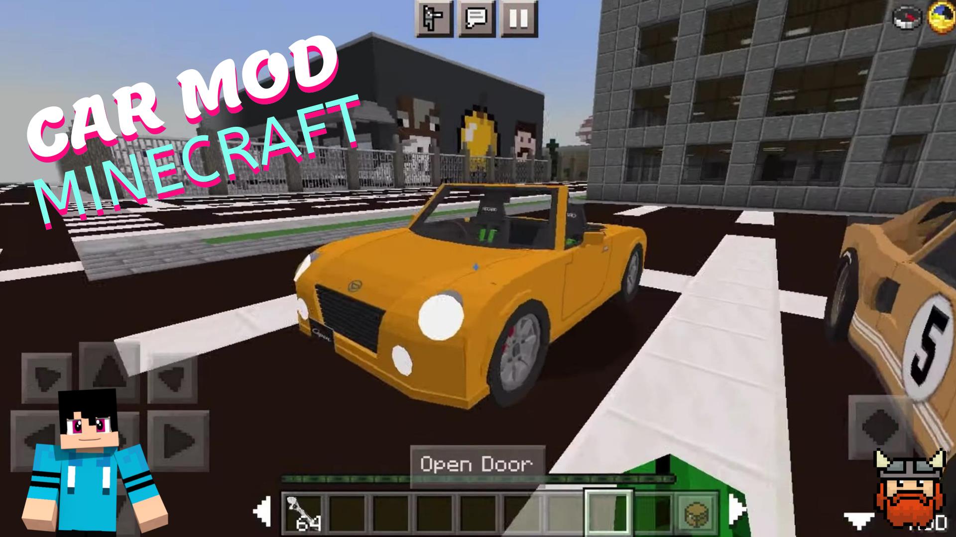 Cars Mod for Minecraft PE Zrzut ekranu 4