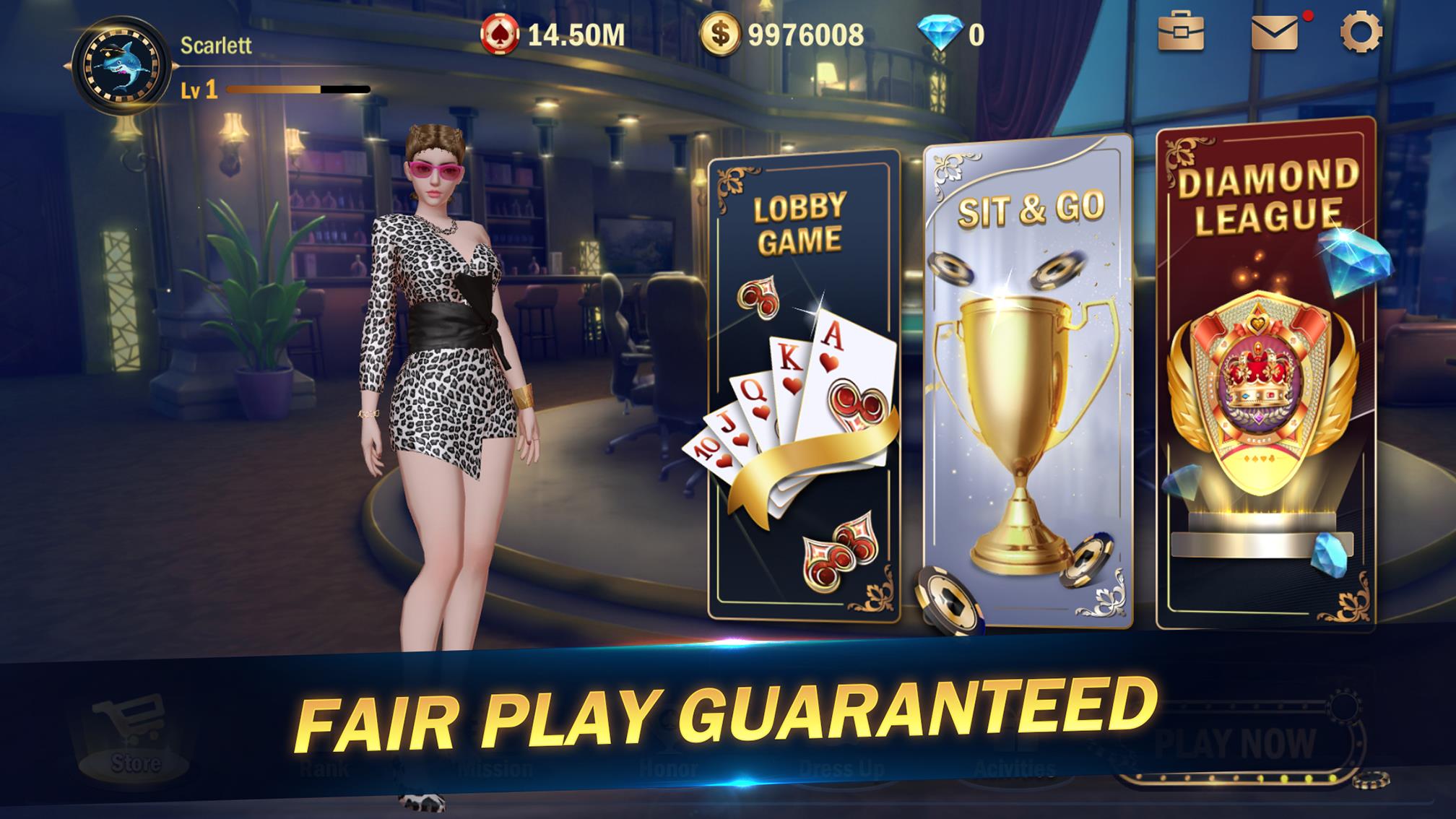 Hi Poker 3D:Texas Holdem Ảnh chụp màn hình 2