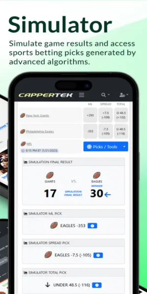 CapperTek Sports Betting Tools スクリーンショット 1