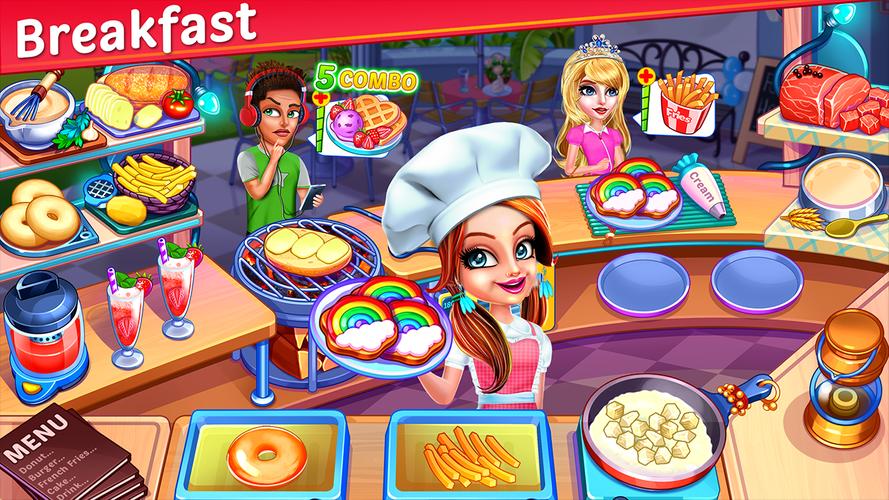 Cooking Express Cooking Games स्क्रीनशॉट 3