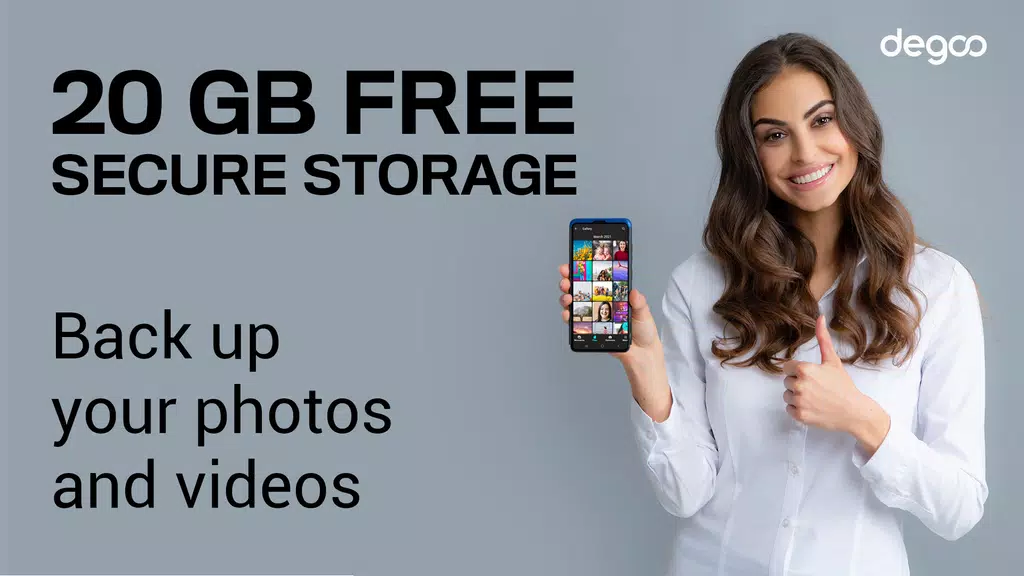 Schermata Degoo: 20 GB Cloud Storage 1