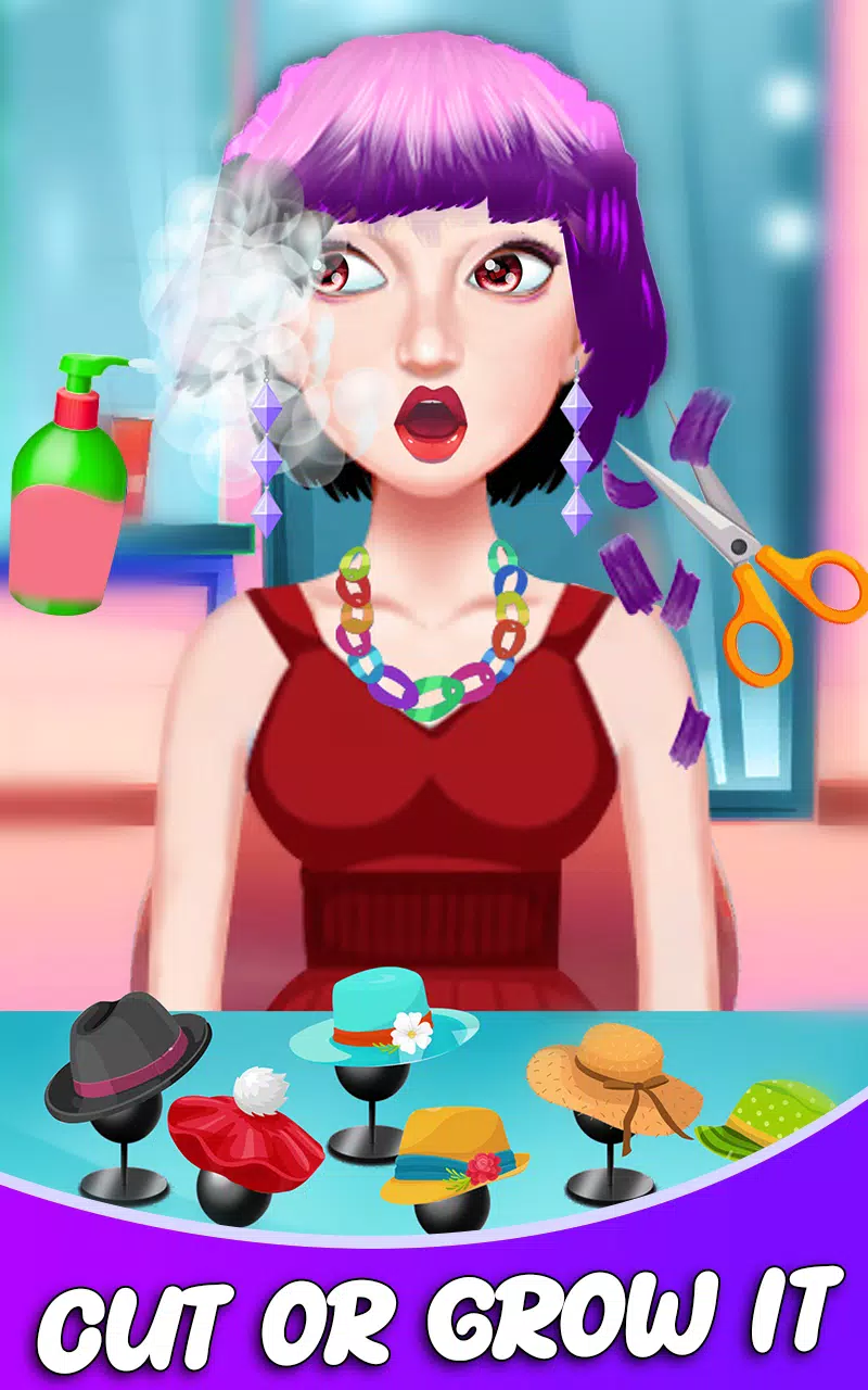 Fashion Girls Hair Salon Games স্ক্রিনশট 3