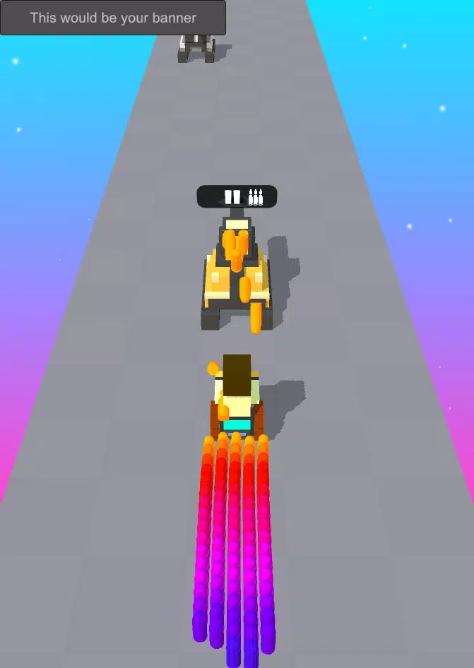 Obby: Bullet Runner Ảnh chụp màn hình 1