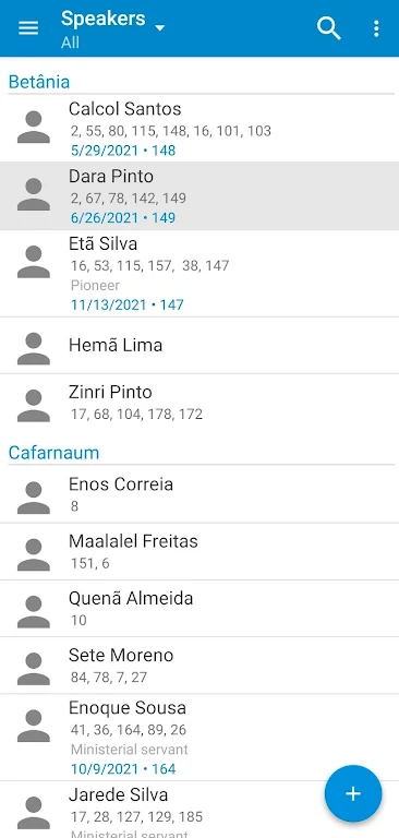 Meeting Schedule Builder Captura de tela 3