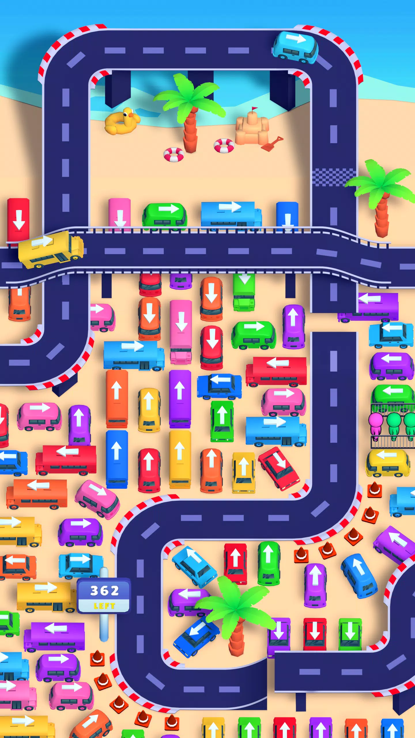 Bus Match Puzzle: Bus Shuffle ภาพหน้าจอ 1