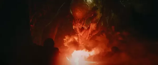 Ceci est le Distortus Rex, alias le D-Rex. Vibrations de rancune?