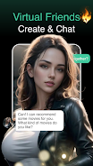 Schermata MeetAI: Chat with AI Friends 1