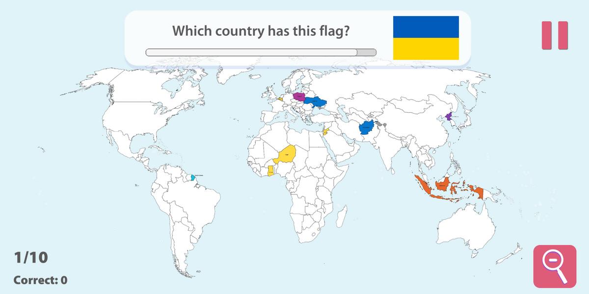 StudyGe - World Geography Quiz應用截圖第1張