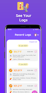 Body Temperature App स्क्रीनशॉट 2
