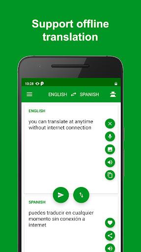 Spanish - English Translator Screenshot 2