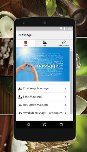 Massage Techniques and Tips Schermafbeelding 1