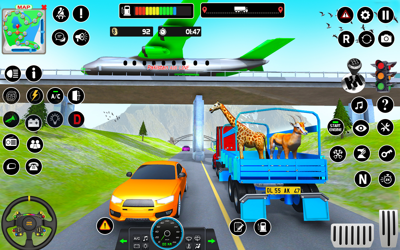 Animals Transport: Truck Games স্ক্রিনশট 3