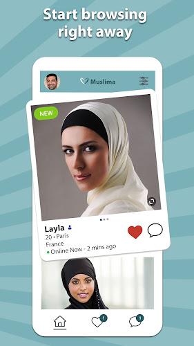 Muslima: Arab &  Muslim Dating 스크린샷 3