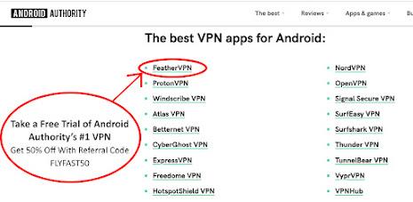 FeatherVPN: A Fast, Secure VPN Tangkapan skrin 1