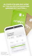 Oney+ fractionnez vos dépenses ภาพหน้าจอ 1