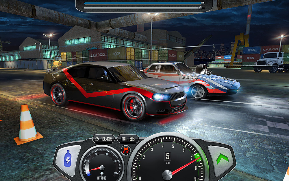 Top Speed: Drag & Fast Racing Mod Capture d'écran 1