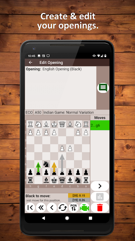 Chess Openings Trainer Lite Tangkapan skrin 1