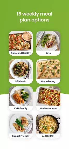 eMeals - Meal Planning Recipes Screenshot 2