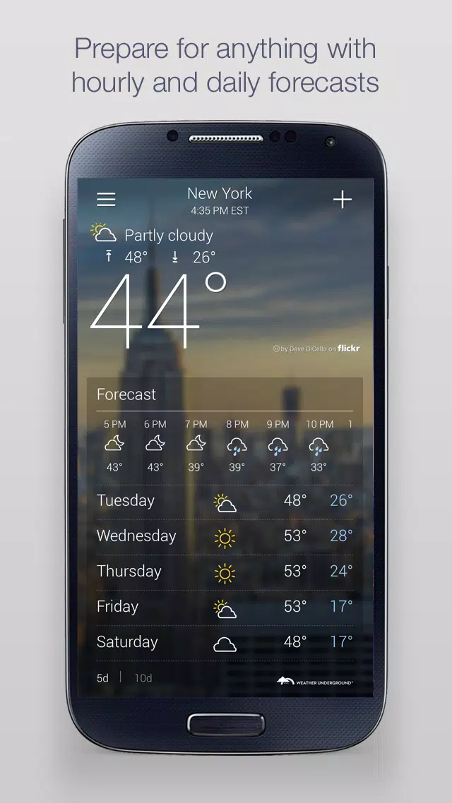 Yahoo Weather Captura de pantalla 2