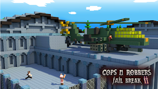 Cops N Robbers: Prison Games 2 Tangkapan skrin 2