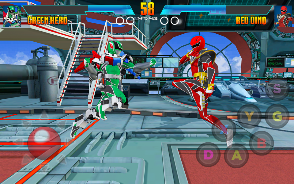 Hero Dino Morphin Fight Ranger Ekran Görüntüsü 3