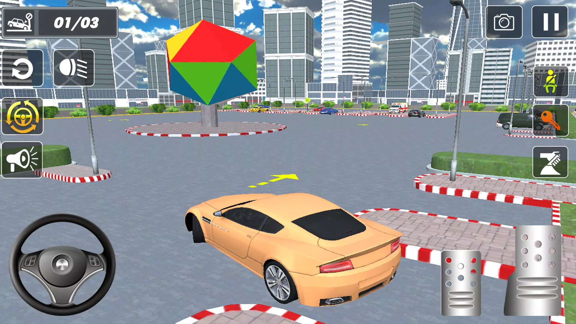 Car Parking 3D Simulation Game Capture d'écran 2