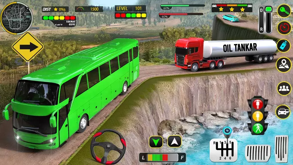 Coach Bus 3D Driving Games Скриншот 4