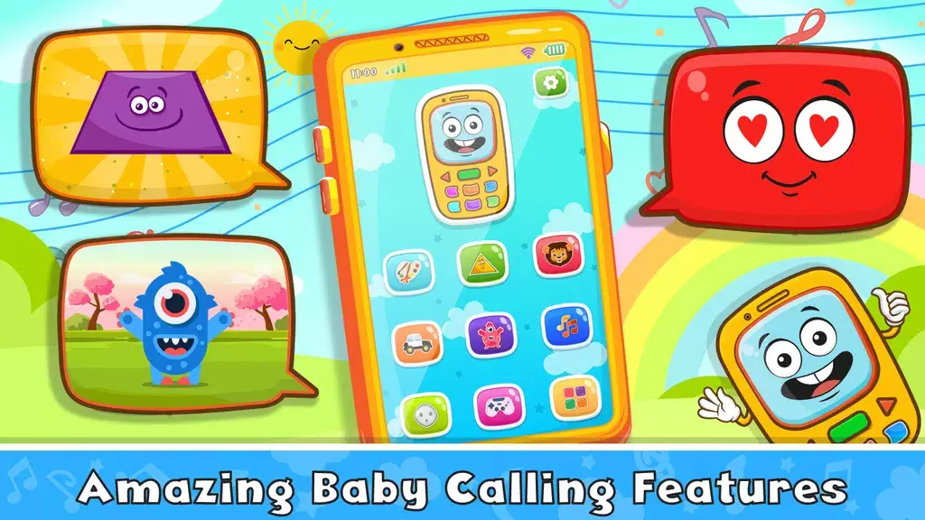 Baby Phone Game: Kids Learning Tangkapan skrin 1