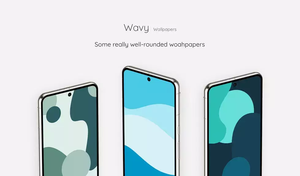 Wavy Wallpapers ภาพหน้าจอ 1