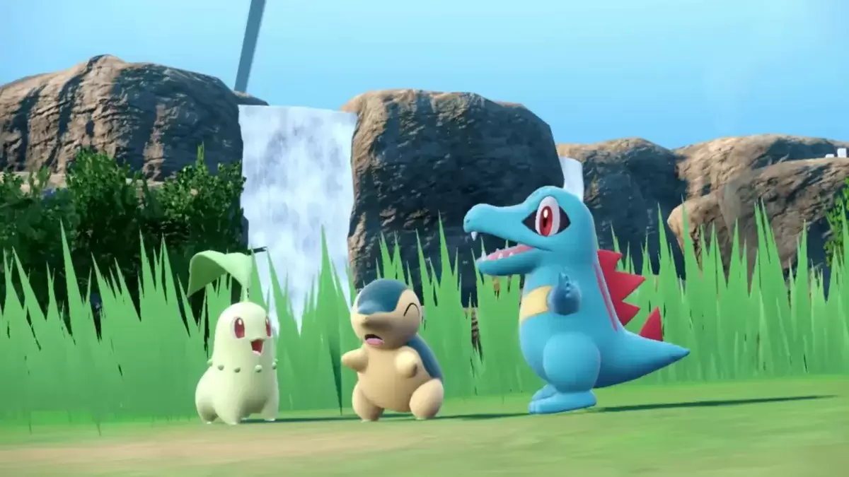 Gen 2スターターチコリータ、シンダキル、トトダイルポケモンスカーレット＆バイオレット