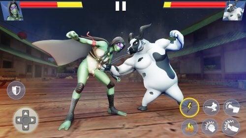 Kung Fu Animal: Fighting Games スクリーンショット 2